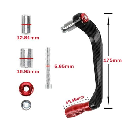 Motorcycle Handlebar Brake Clutch Levers Guard Protector for CBR1000RR-R SP 2020 2021-2024(Black) - color: Black