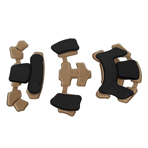 Bewinner Helmet Dial Suspension System Chin Strap - 3rd Generation Adjustable Helmet Liner System Steap Kit with Internal Sponge Pad (Mud Spongeand Suspension)