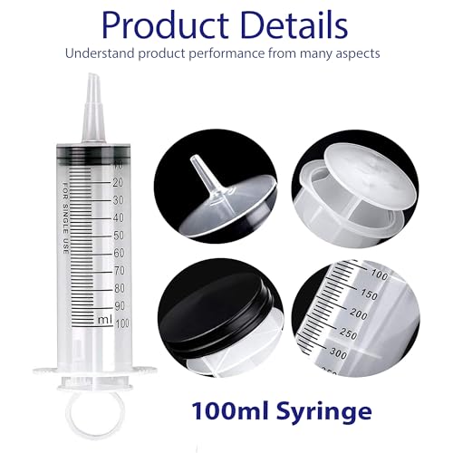 Brake Bleeder Kit, Hydraulic Disc Brake Bleeding Kit, Motorcycle Brake Bleed Kit Includes 100ML Syringe 50cm Hose and Brake Bleeder Hose Kit for Motorcycle Cars Brake System Repair Maintenance - color: Brake Bleed Kit