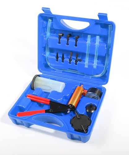 Brake Bleeder Kit,Car Accessories Universal Brake Fluid Bleeder Kit with Adapters,Handheld Vacuum Pump,Automotive Tools,Suitable for Most Bicycles,Motorcycles,Trucks,Pickup Trucks