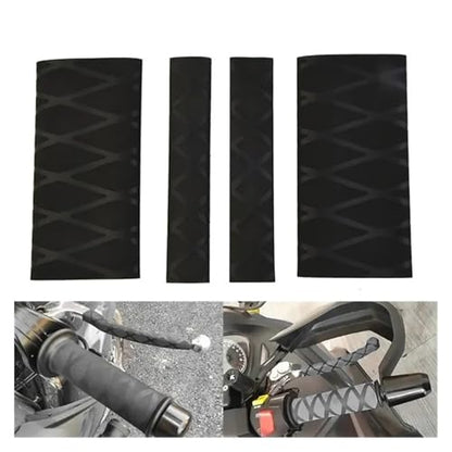 for BM&W R1200GS R1250 GS ADV Motorcycle Accessories General Heat Shrinkable Grip Glove Non-Slip Handlebar Cover Handlebars Grips - color: Black