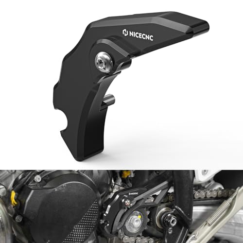 NICECNC Clutch Slave Cylinder Cover Protector Guard Dirt Bike Compatible with KTM 250 300 XC SX 2023-2024 250 300 EXC XCW 2024, Compatible with Husqvarna 300 TX 2023-2024 250 300 TE 2024, Black - color: black