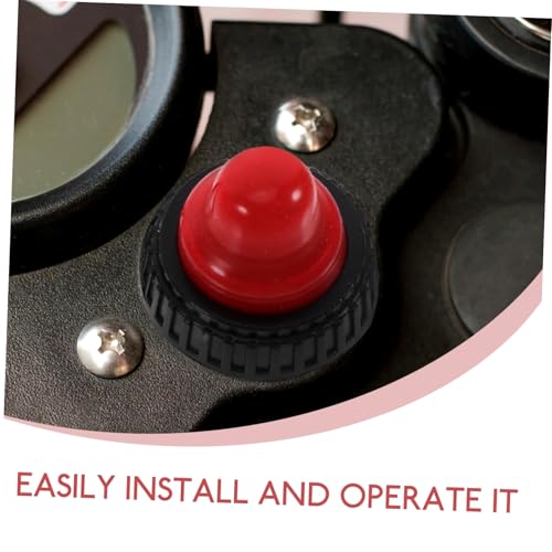 Alipis Waterproof Motorcycle Push Button Switch Wiring Universal Handlebar Control for Motorcycle Brake Light and Engine Switch Sturdy SPST Design for Easy Installation