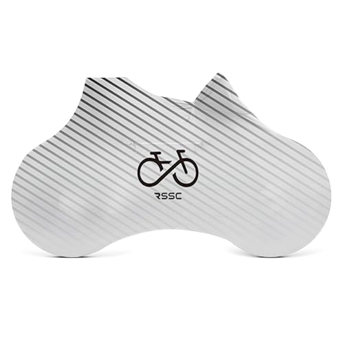 Bike Cover with 5 Zippers, Anti-Scratch Bicycle Storage Guard for Apartment & Garage, Fits Wall Hangers & Car Racks, Dust-Proof Full Protection for Most Bikes (Gray) - color: Gray