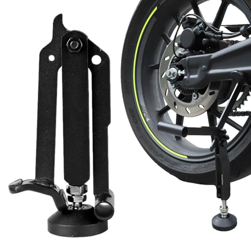 Rear Paddock Stand - Wheel Service Motorcycle Lift Stand, Adjustable Height Support Bracket | Non-Slip Wheel Lifter, Portable Maintenance Tool for Garage Use with All Motorcycle Models