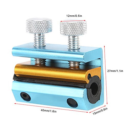Chain Lubricant for Motorcycle ATV Aramox Tool Kit with Aluminum and Rubber 42g for Chain Maintenance - color: Blue Gold
