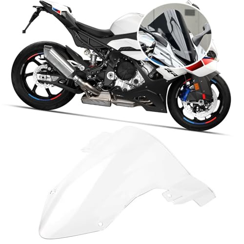 for S1000RR S1000 RR S 1000RR 2025 Windshield Visor Wind Deflector s1000 rr 2020-2025 Motorcycle Accessories (Transparent) - color: Transparent