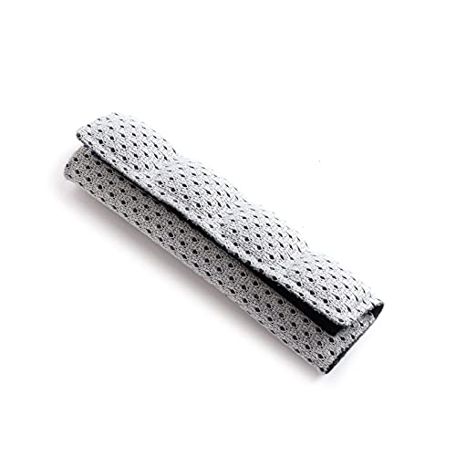 6PCS Chin Pads Foam Pad Set Strap Padding Replacements Universal Cushion Mats for Cycling Bike Bicycle Motorcycle Road Racing Riding Helmet - color: Grey 6PCS