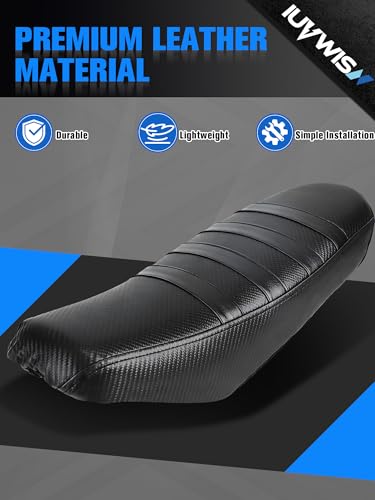 Electric Dirt Bike Seat Cover for Talaria Sting MX3/R MX4 MX5/PRO Black,High Elastic Leather - color: black