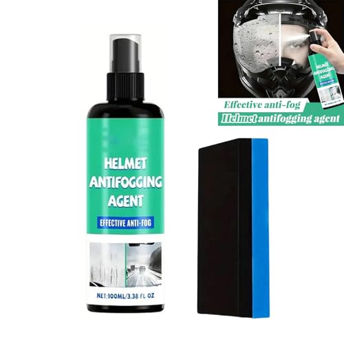 100ml Anti Fog Cleaner Sprays for Motorcycle Visors Prevents Buildup and Scratches Ensuring Clear