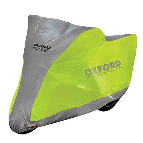 Oxford - Aquatex Outdoor Motorcycle Protective Cover - color: Fluorescent, size: X Large