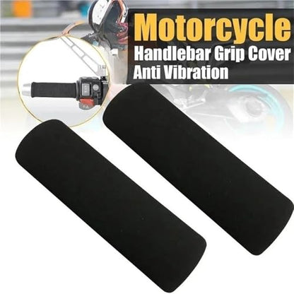 Rubber Handlebar Grip Motorcycle Anti Vibration Handle Cover Bar Foam Comfort Slip Over Grips Universal Heat Shrinkable Grip handlebar Sleeve