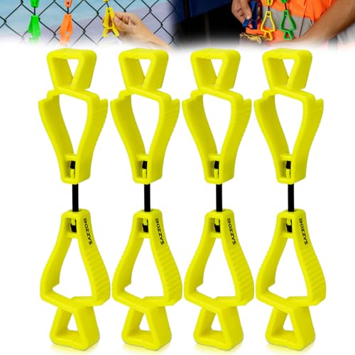 Glove Clips for Work Glove Holders - color: Double Zclip-purple Bd-aj122-4pcs