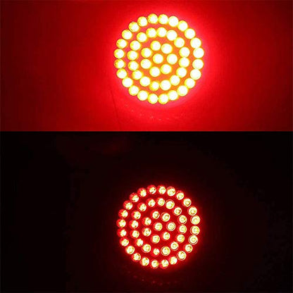 1157 Rear LED Turn Signal Lights, 2 Inch Bullet Red Brake Tail Light with Smoked Lens Cover for Harley Sporster 1200, Dyna, Road King, Street Glide, Softail 2020 - color: Red