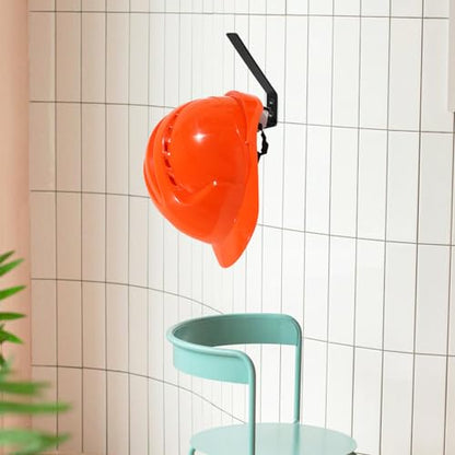 iplusmile Wall Mounted Rack Motorcycle Rack Holder, Wall Hanger Jacket Bag Display Stand Wall Mount Hooks for Bike Coats Caps Cowboy Football Hat Rack