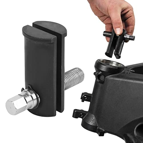 Motorcycle Steering Stem Bearing Race Removal Tool, Universal for 1-1/8in to 2-5/8in ID Races Steering Neck Bearing Race Remover Puller