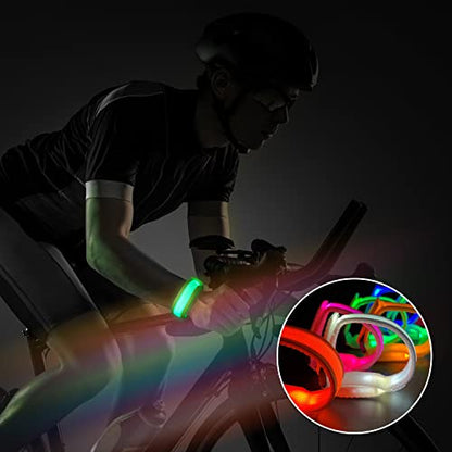 M.best 16pcs LED Light Up Bracelets Glow Flashing Wristbands Glow in The Dark Party Supplies for Wedding, Raves, Concert, Camping,Sporting Events, Party - color: 16pcs Multicolor