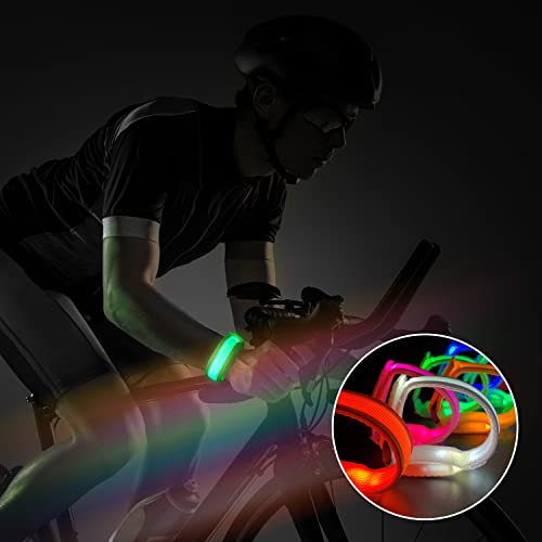 M.best 16pcs LED Light Up Bracelets Glow Flashing Wristbands Glow in The Dark Party Supplies for Wedding, Raves, Concert, Camping,Sporting Events, Party - color: 16pcs Multicolor