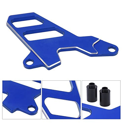 Front Sprocket Guard Fydun Motorcycle Front Sprocket Chain Protector Front Engine Sprocket Cover for LTZ400 2003‑2014(Blue)
