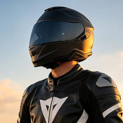 GT Air Visor Repalcement for GT Air 2, Outer Face Helmet Shield Compatible with CNS-1/Neotec/TC-5/TC-9 Accessories (Black) - color: Black