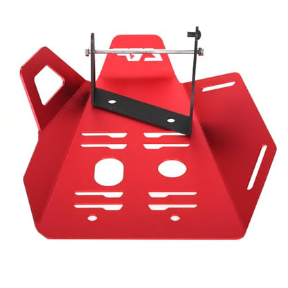 Front Skid Plate Lower Engine Bash Cover Guard For CRF110F 2013-2024 (RED) - color: RED