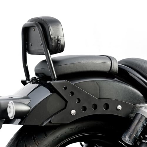 Sissy Bar Backrest for Rebel CMX 1100 2021-2024 2025 2026 Detachable Rider Passenger Back Rest Cushion Pad
