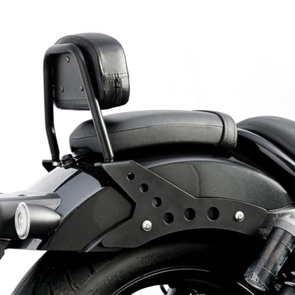 Sissy Bar Backrest for Rebel CMX 1100 2021-2024 2025 2026 Detachable Rider Passenger Back Rest Cushion Pad