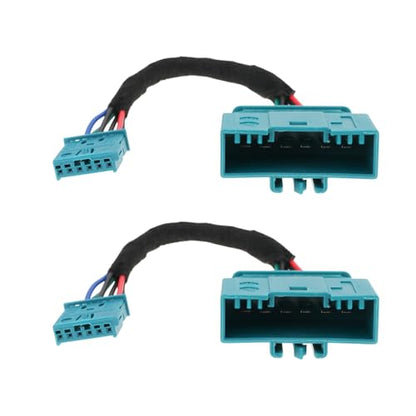 Pair of Rear Facelift LCI Tail Lights Retrofit Cable Kit 61122181307 2181307 Compatible with BMW 3 Series E92 Coupe