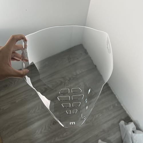 YMTSGEA Airflite Helmet Visor Replacement for IC-06.Motorcycle Helmet Shield Windshield Sunshield PC Lens UV Protection Compatible with Airflite IC-06 (Clear) - color: Clear