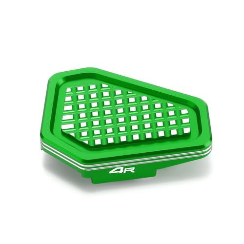 Modeer Motorcycle Widening Foot Brake Pedal Extension Compatible with Ninja ZX-4R (2023-2025) Enlarge Anti-Slip Peg Extender Plate zx4r Accessories (green) - color: green, size: ZX4R