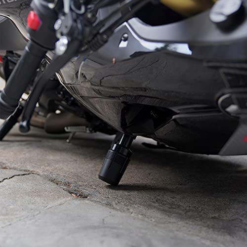 Compatible with 2026 Ninja 500 Ninja 500SE 2025 Z500 SE 2024 Ninja 400 Ninja400 Z400 Z 400 2018-2026 CNC Motorcycle Frame Sliders Crash Pad Falling Protection - color: CNC Black