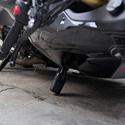 Compatible with 2026 Ninja 500 Ninja 500SE 2025 Z500 SE 2024 Ninja 400 Ninja400 Z400 Z 400 2018-2026 CNC Motorcycle Frame Sliders Crash Pad Falling Protection - color: CNC Black
