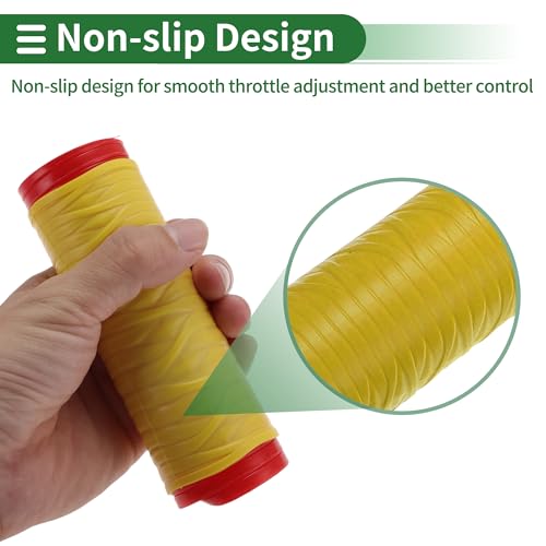 1.57" /40 mm 1.57 "/40 mm Motorcycle Hand Grips Cover Kit Non Slip Silicone Handlebar Grips Yellow 1 Set Spiral Cross Pattern - color: Yellow