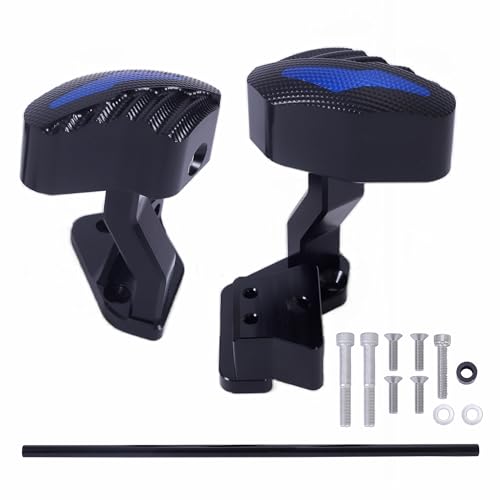 CNC Engine Frame Sliders Cover for SUZUKI Hayabusa GSX1300R GSXR 1300 2021-2023 Gen 3 Motorcycle Engine Crash Bunds Pads Slider Protector Cover Falling Protection Guard for GSX-R1300, Black