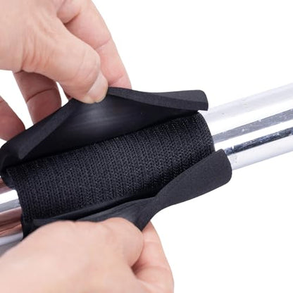 2 Pcs Foam Handle Cover NBR Rubber Grip, Comfortable Foams Tubing Handle Grips for Bicycle Motorbike Handlebar Luggage Handles Replacement - size: 2pcs