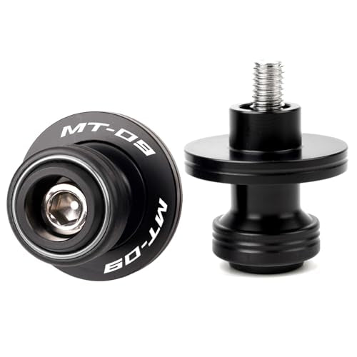 Fit For YAMAHA MT09 Tracer MT-09 SP FZ09 2014-2023 2024 MT09 2025 Motorcycle CNC 6MM Motorcycle Swingarm Spools Sliders Swing Arm Spools Screws (Grey) - color: Grey