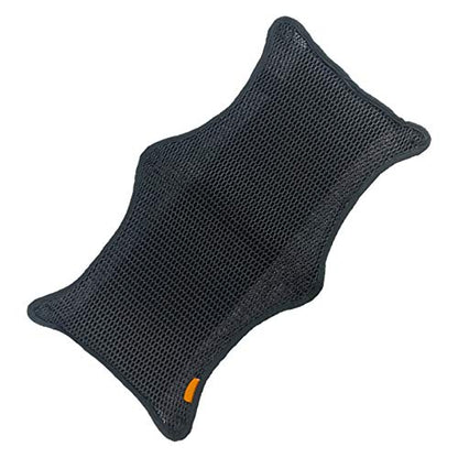 Motorcycle Seat Cushion Air Cooling 3D Mesh Motorcycle Seat Pad,Butt Protector Pads,Motorcycle Cool Seat Cover,Breathable Motorcycle Seat Cover,Size XL - size: 63 x 36cm
