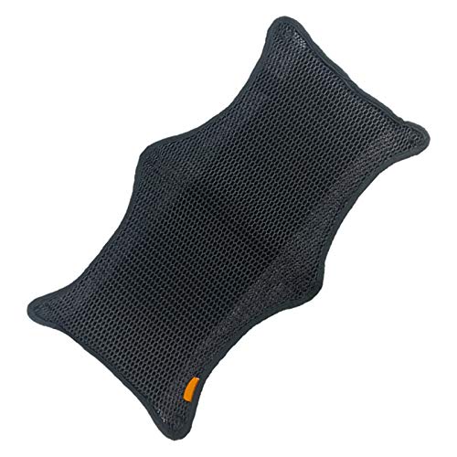Motorcycle Seat Cushion Air Cooling 3D Mesh Motorcycle Seat Pad,Butt Protector Pads,Motorcycle Cool Seat Cover,Breathable Motorcycle Seat Cover,Size XL - size: 63 x 36cm