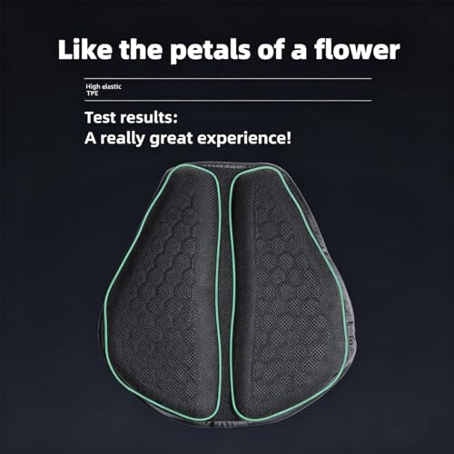Motorcycle Seat Cushion for Can-Am Spyder F3 2010–2026,3D-Honeycomb Structure Shake Rider Cushion TPE Shock Absorption and Breathable for Long Rides