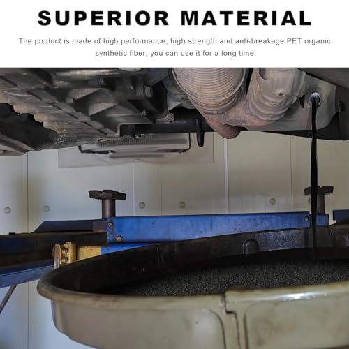 2 PCS Oil Drain Splash Pad, 18" Round Oil Change Mat Heat-Resistant No Splatter Pad, Anti Splash Drip Collector Pan for Car Changing Oil & Transmission Drain Pan, Car Accessories - color: 18 Inch