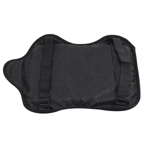 Motorcycle Gel Seat Cushion Breathable 3D Honeycomb Seat Pad Compatible with Harley Davidson Pan America 1250 1250S PA1250 S Motorcycle Accessories for Long Rides, Hot Weather Use