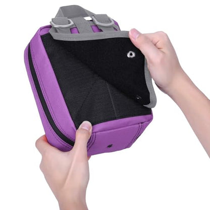 Gonex MOLLE Medical Pouch EMT First Aid Pouch Rip-Away IFAK Tactical Utility Pouch for Outdoor Activities Medical Supplies (Bag Only) - color: Purple