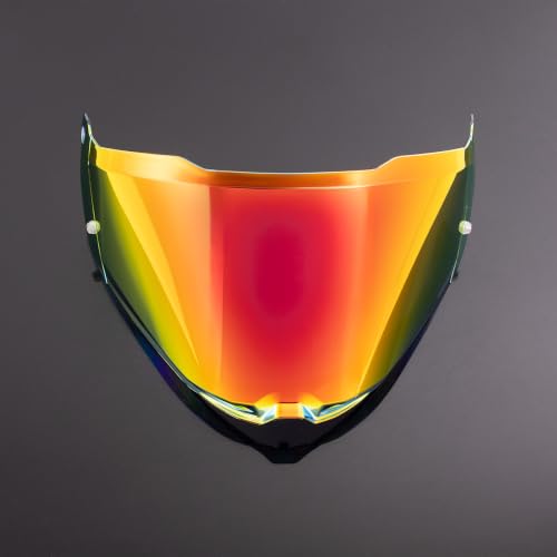 Blaze 2 Helmet Visor Replacement.Blaze 2 Outer Face Shield UV Protection Compatible with Blaze 2,Pioneer 2,MX702 (Revo Deep Red-Day Use Only) - color: Revo Deep Red-day Use Only