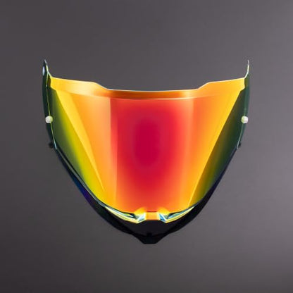 Blaze 2 Helmet Visor Replacement.Blaze 2 Outer Face Shield UV Protection Compatible with Blaze 2,Pioneer 2,MX702 (Revo Deep Red-Day Use Only) - color: Revo Deep Red-day Use Only