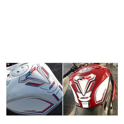 Motorcycle Tank Pads for BMW S1000RR S1000 RR 2009 2010 2011 2012 2013-2018 Protector Anti Slip Tank Pad Sticker Gas Knee Grip Traction Side Decal - color: D