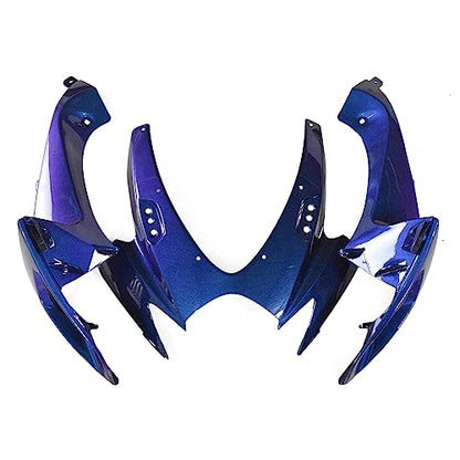 FLPRO Motorcycle Fairing Kit Fit for Suzuki 2006 2007 GSXR600 GSXR750 K6 GSX-R600 GSX-R750 06 07 Fairings ABS Plastic Injection Bodywork Magic Black Bodyframe - color: Magic Black