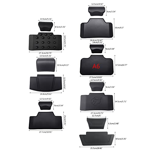 Detachable with Backrest Pad for Motorcycle