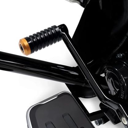 Shifter Pegs For Harley Touring、Softail、Sportster Black & Gold - color: Black & Gold