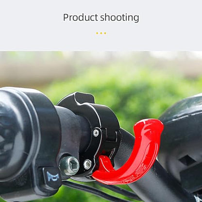 Aluminum Motorcycle Handlebars Hook Luggages Hanger Hook Motorcycle Helmets Hook Bikes Hangings Bag Hook - color: Black