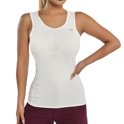 Wulibike Sleeveless Cycling Jersey Women Running Shirts Vest bike top Summer Biking tank Basic Top With Pockets - color: 1-white, size: X-Large